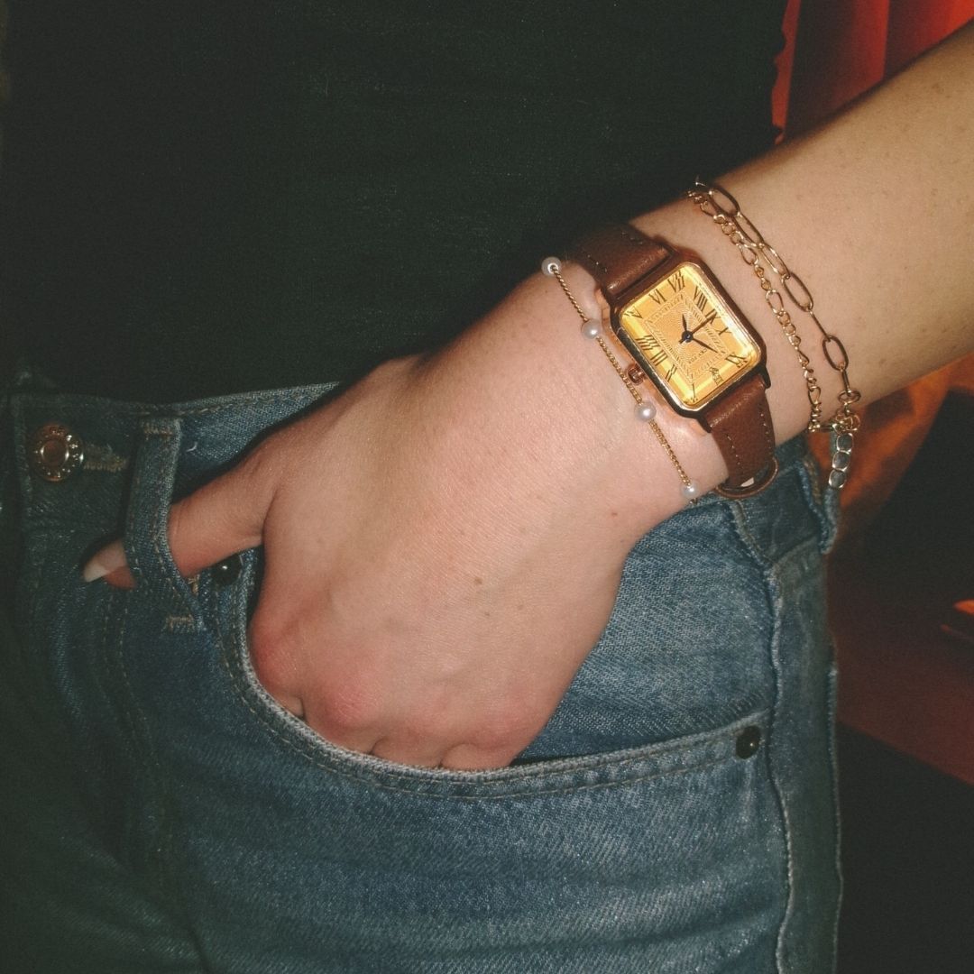 Verona Leather Watch