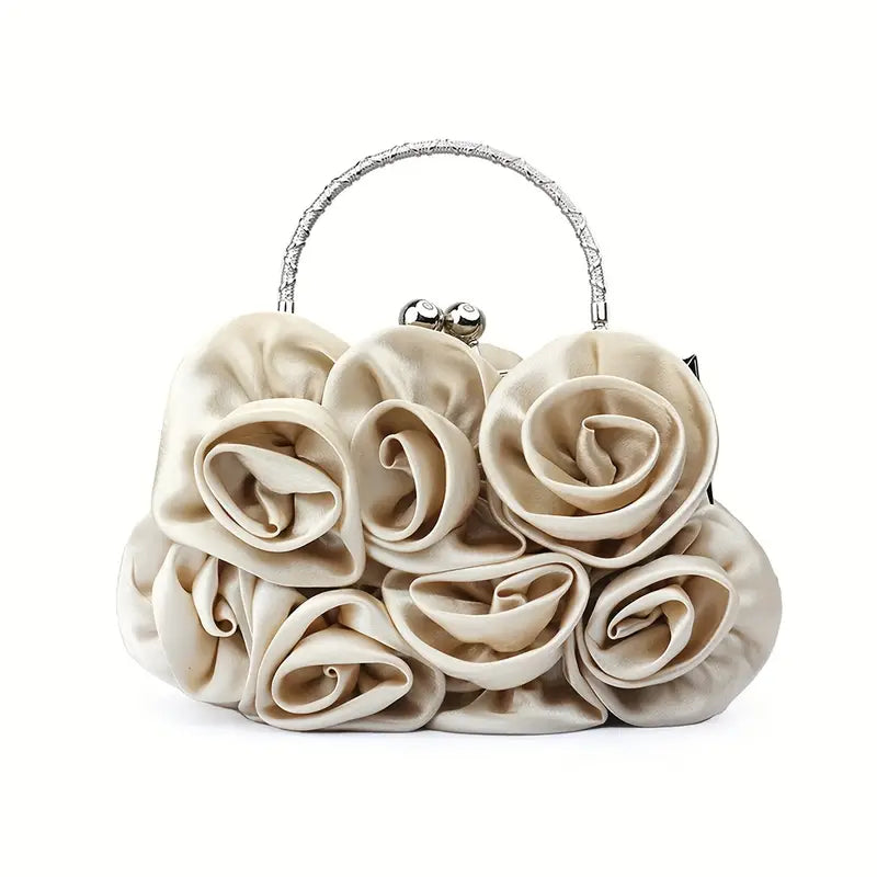 Elegant Lotus Handbag