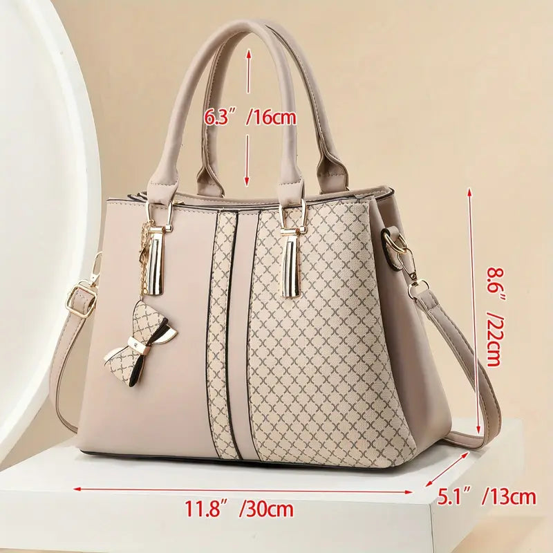 Amira Signature Leather Bag