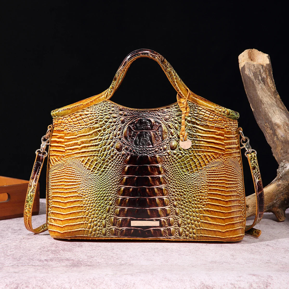 Chroma Leather Handbag