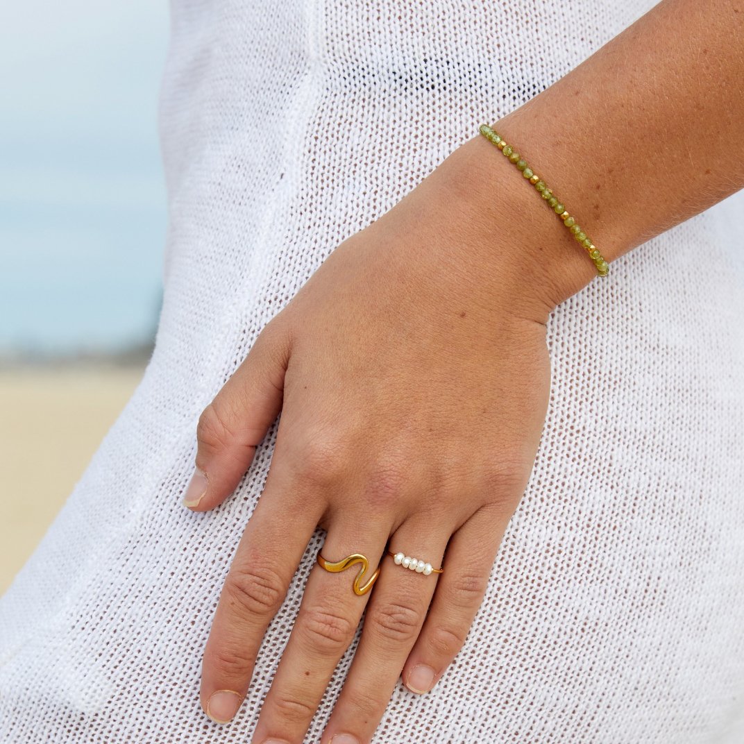 Natural Pearls Ring