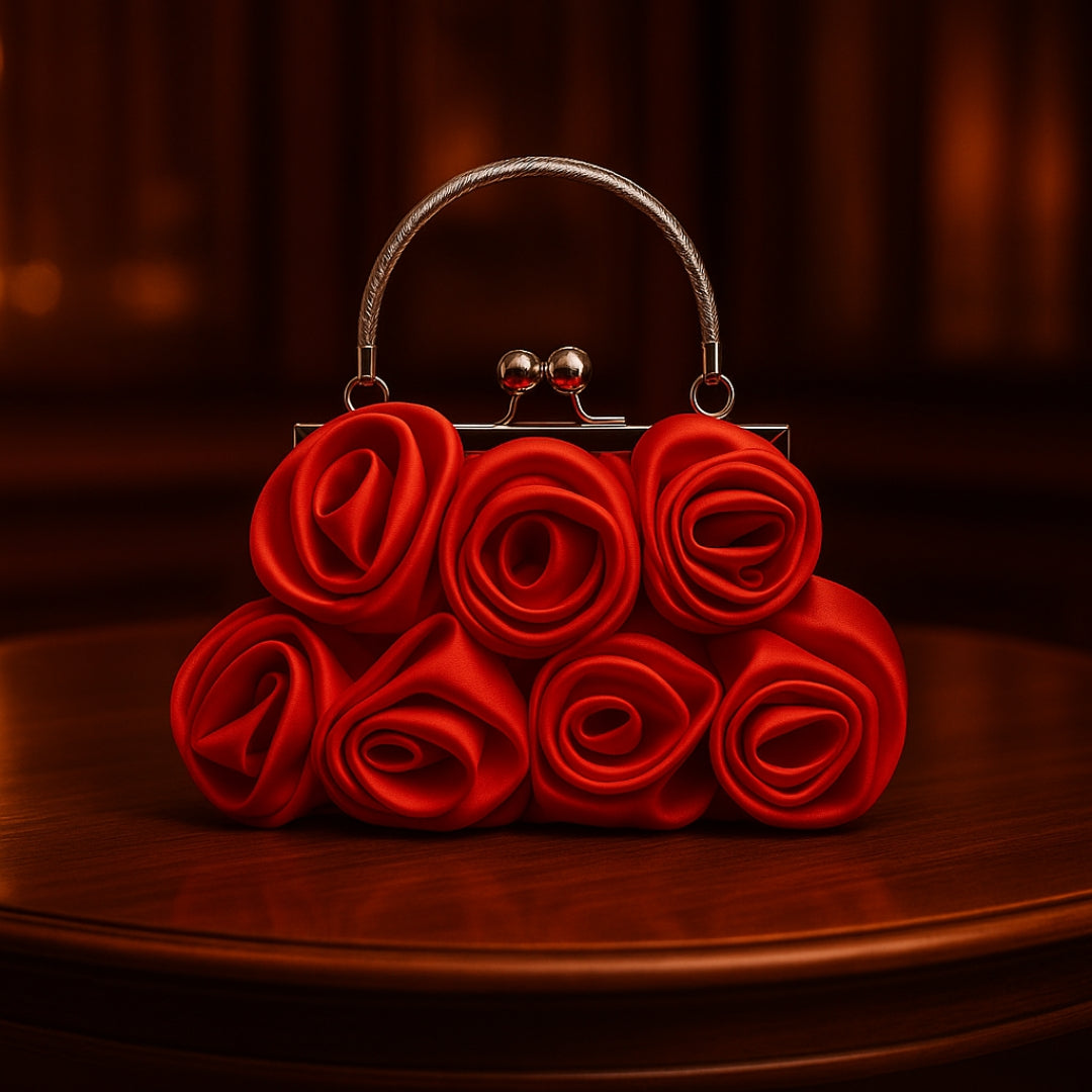 Elegant Lotus Handbag