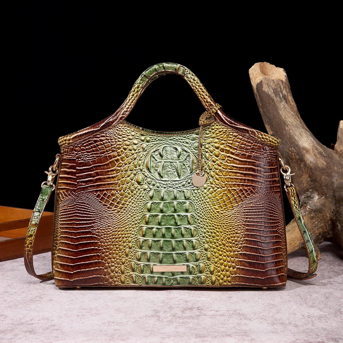 Chroma Leather Handbag