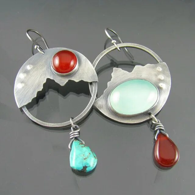 Vintage Red Turquoise Stones